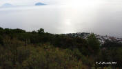 Panorama Santa marina salina dalla montagna Fossa delle felci