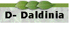 D- Daldinia